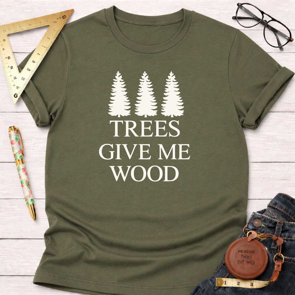 Trees & Timber Woodworking Tee