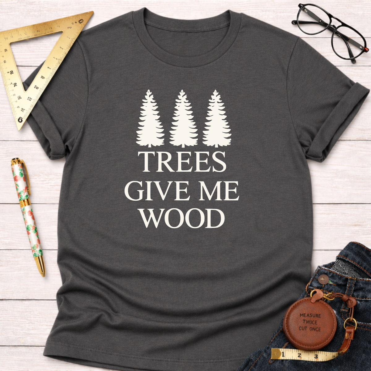 Trees & Timber Woodworking Tee