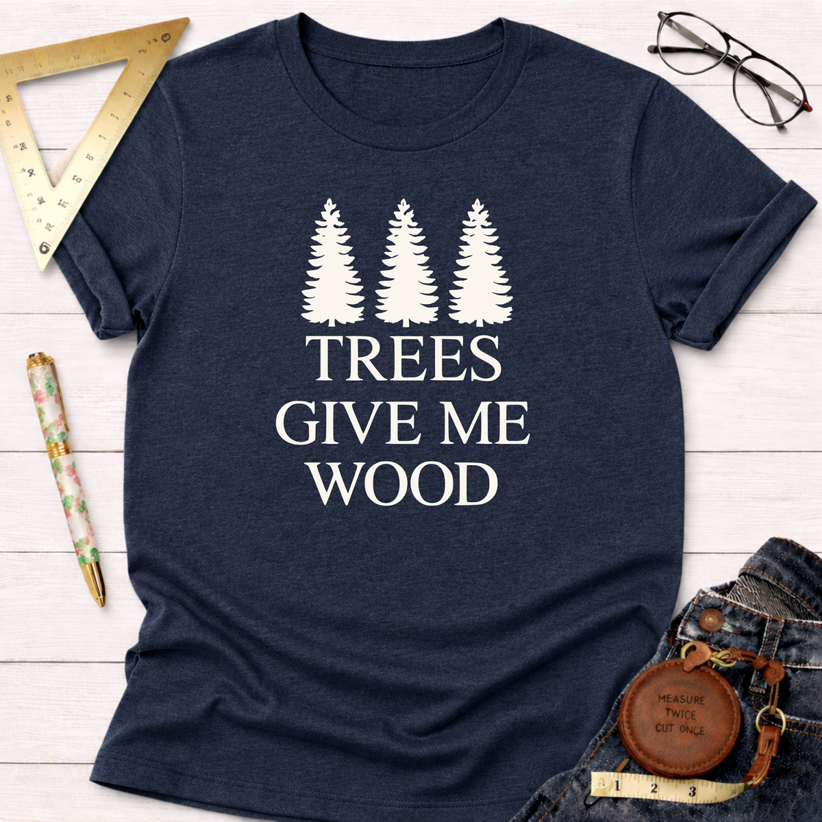 Trees & Timber Woodworking Tee