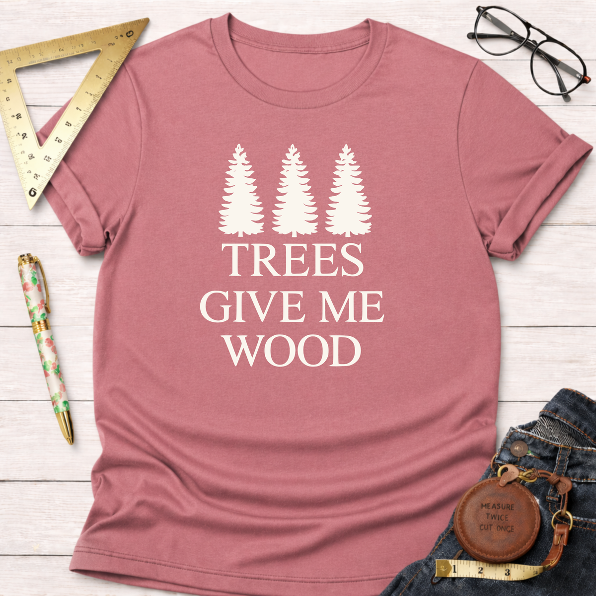Trees & Timber Woodworking Tee