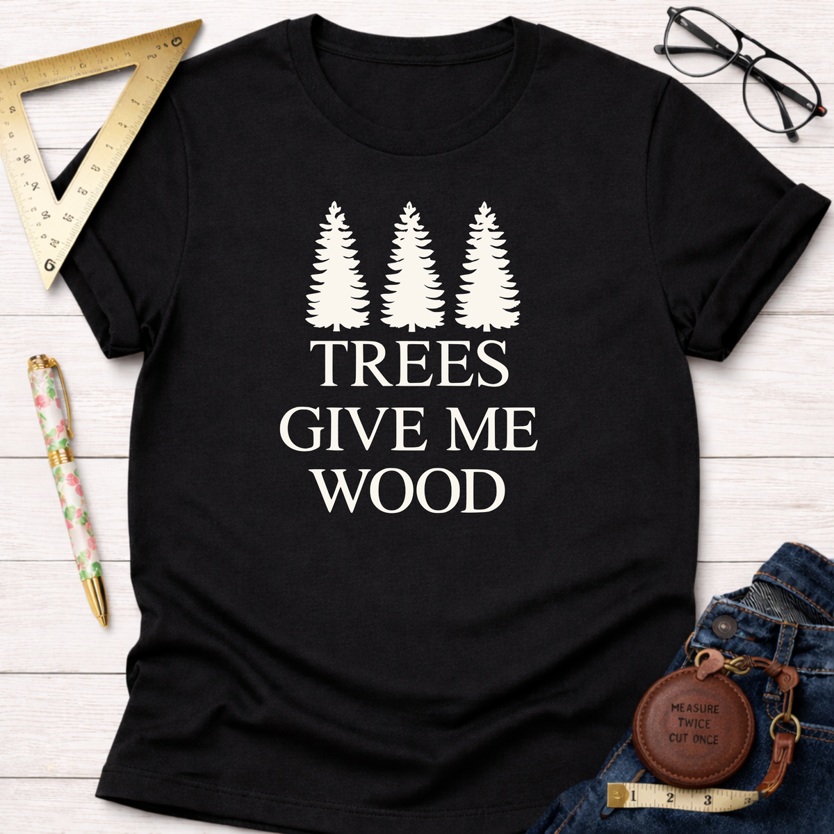Trees & Timber Woodworking Tee
