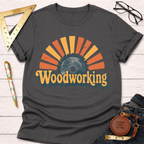 Vintage Woodworking Sunset T-Shirt